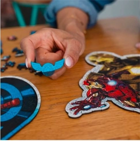 bátor iron man fa puzzle készlet