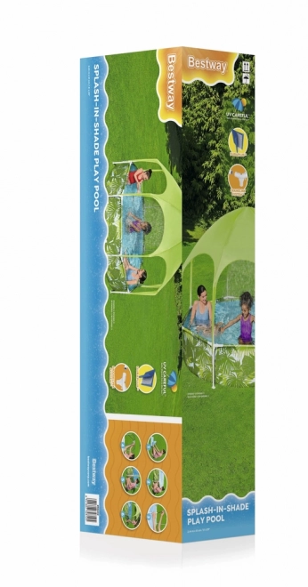 Gyerek kerti medence 244 cm x 51 cm Bestway 56432 Zöld