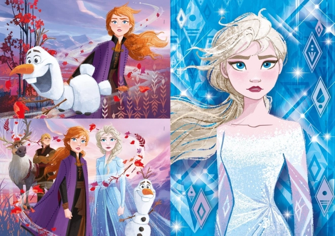 Clementoni puzzle Frozen 2, 3x48 darab