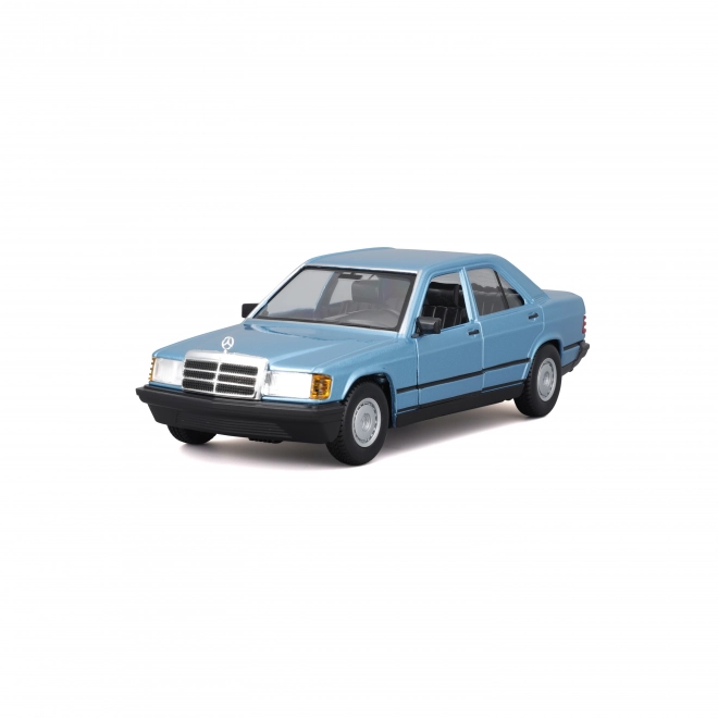 1987 Mercedes-Benz 190E Diamond Blue modellautó