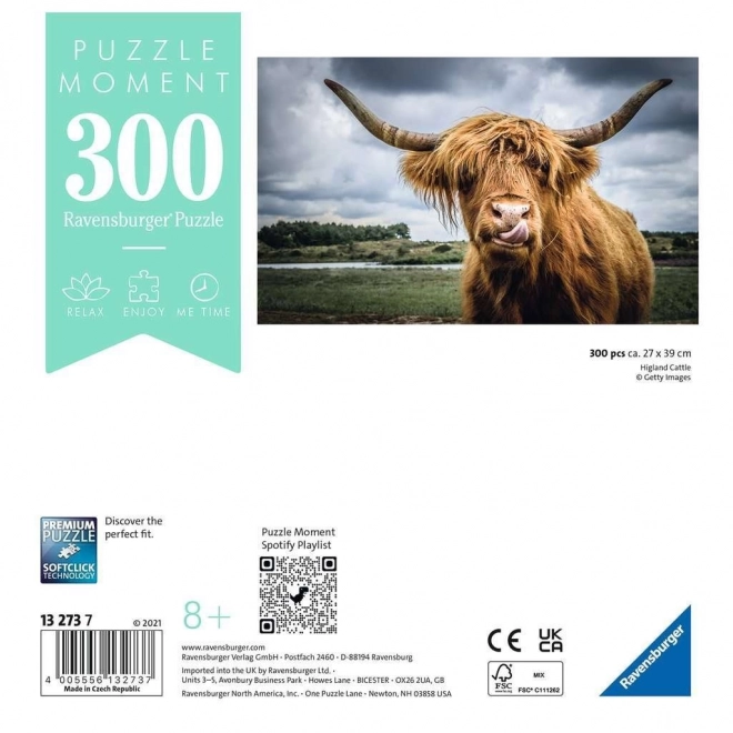 Ravensburger puzzle: Highland marha 300 darabos