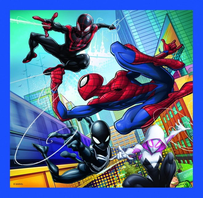 Puzzle 3 az 1-ben Spider-Man - Pók erő