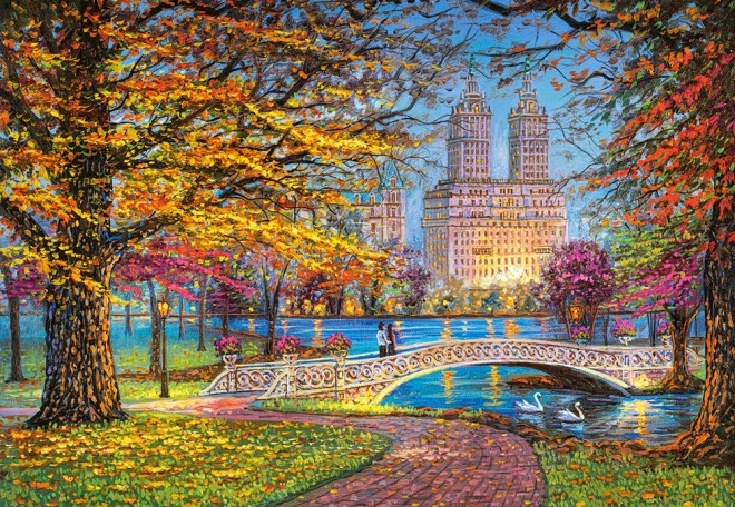 Central Park 1500 darabos puzzle