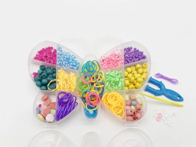 Kreatív Loom Bands karkötő készítő készlet