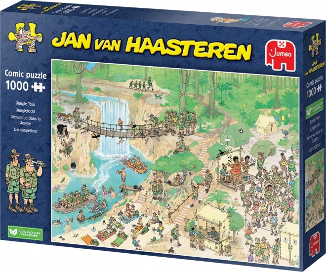 Jumbo Puzzle - Kaland a dzsungelben 1000 darab