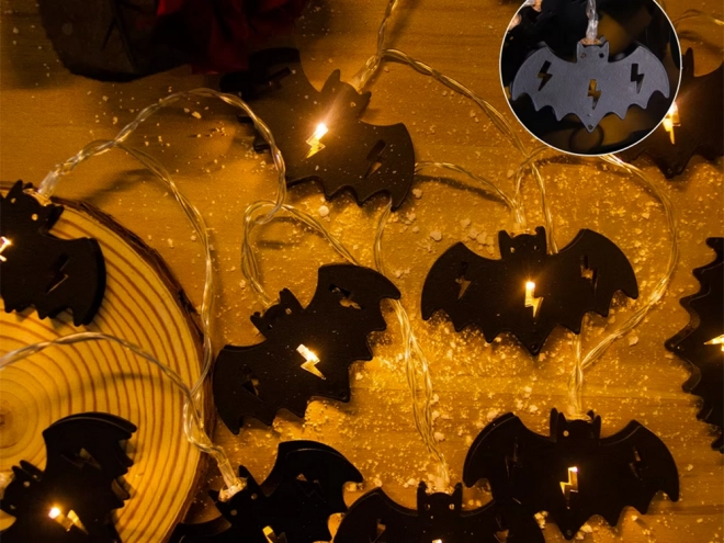 10 LED Halloween függő lámpa