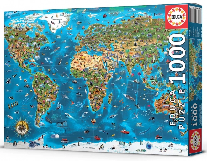 Educa Csodák Varázslatos Puzzle 1000 Darabbal