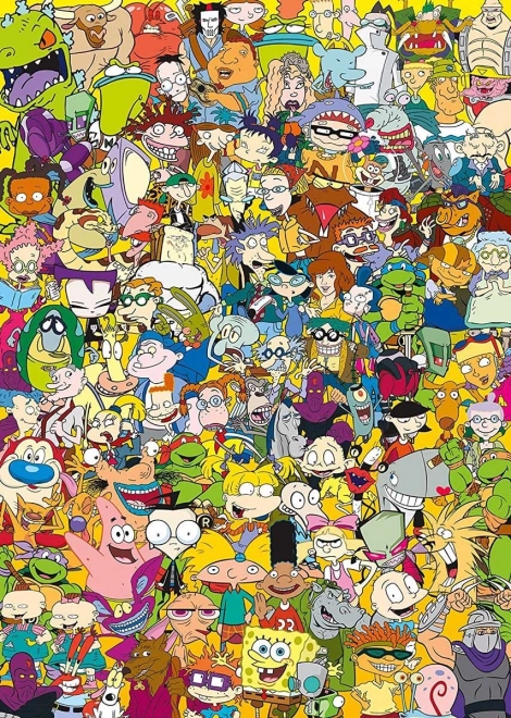 Puzzle Aquarius Nickelodeon 3000 darabos