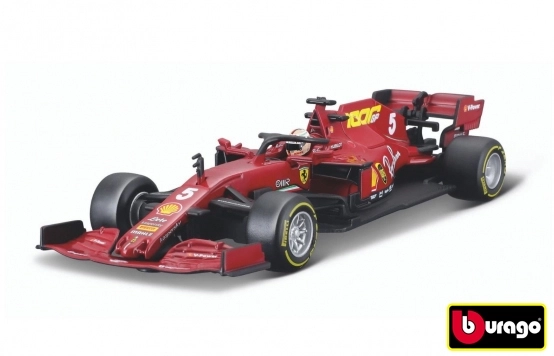 Bburago Ferrari SF 1000 osztrák #5 Vettel modellautó 1:18 méretarányban