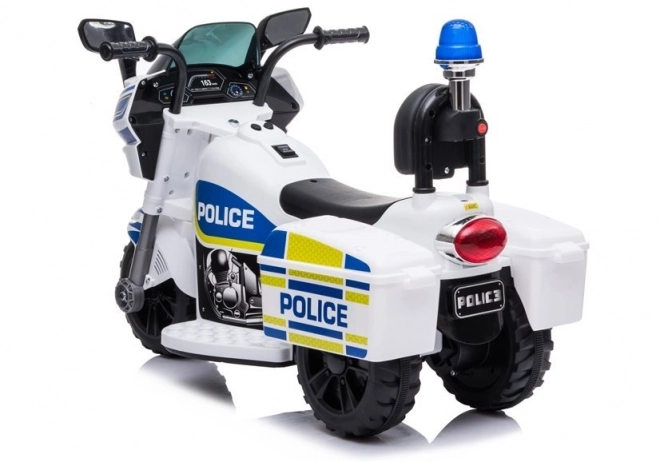 Akkumulátoros rendőrmotor gyerekeknek