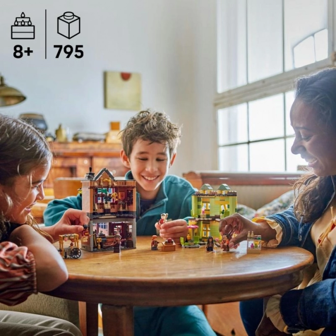 Első osztályú kviddicsfelszerelés és fagylaltozó LEGO Harry Potter