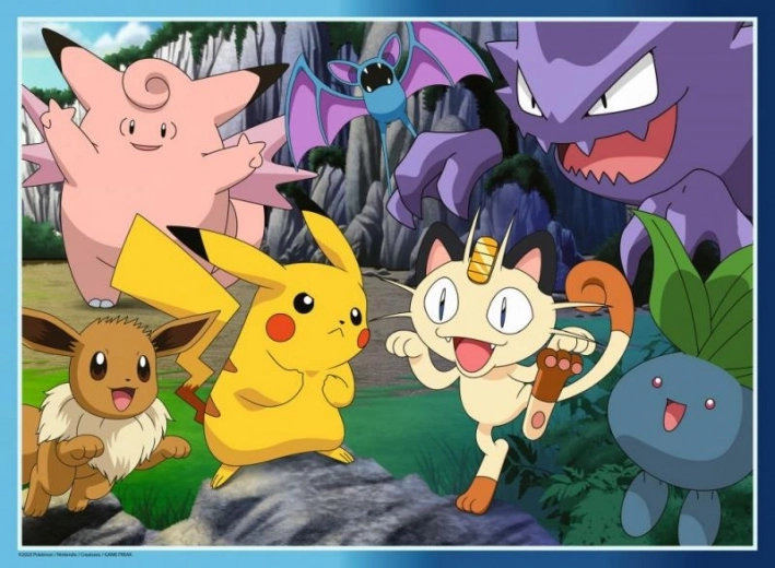 Ravensburger Puzzle Pokémonok világa 300 darab