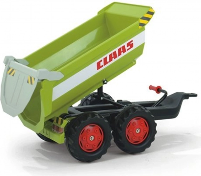 Félcsöves billenős CLAAS Rolly Toys utánfutó