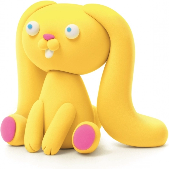 Hey Clay Nyuszi, plüss állatkák gyurma