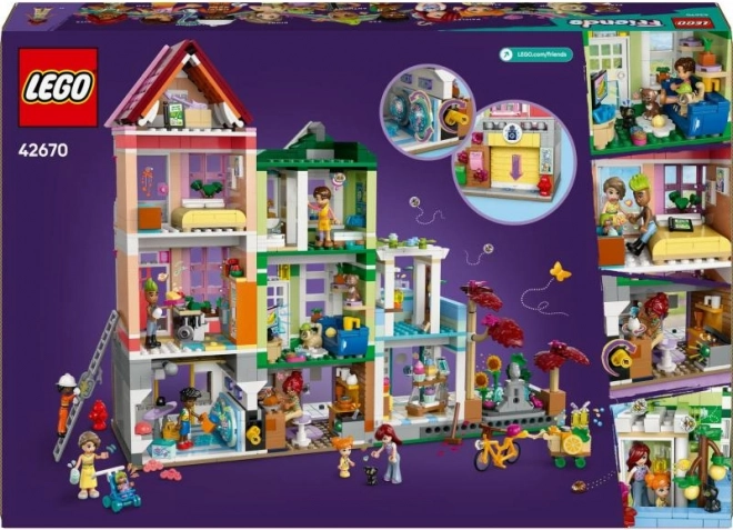 LEGO Friends apartmanok és üzletek Heartlake városkában