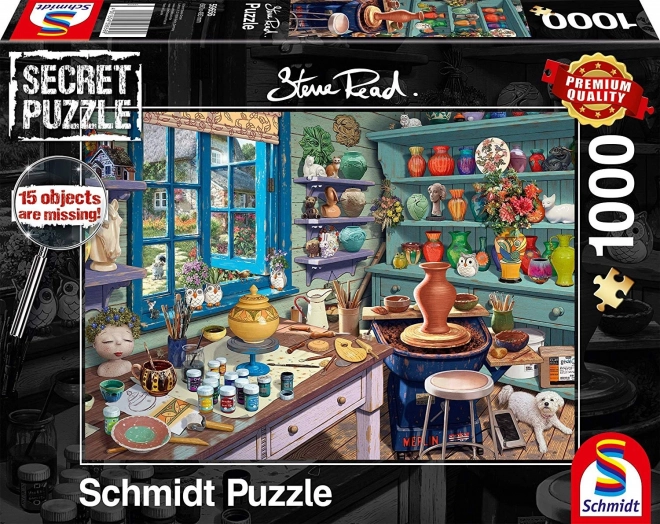 Schmidt titkos puzzle fazekasműhely 1000 darabos