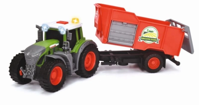 Farm traktor utánfutóval 26 cm