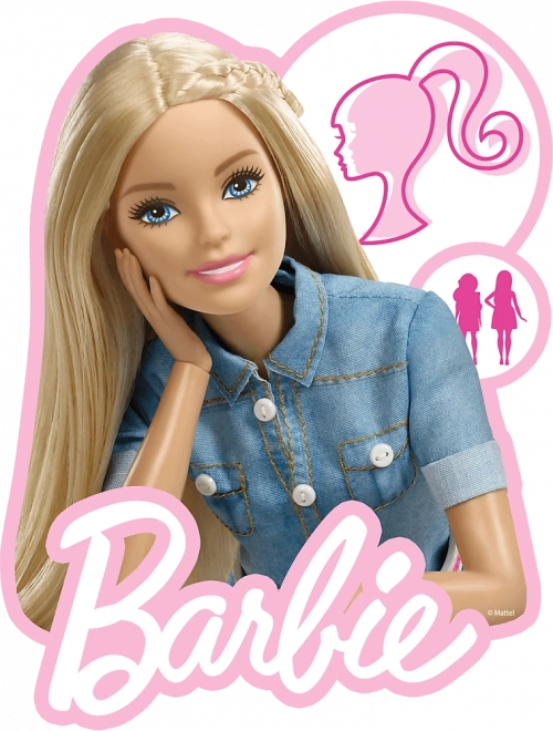 Wood Craft Junior puzzle - Barbie kép 50 darabból