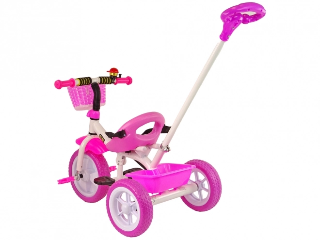 Tricikli PRO100 Pink Kosaras EVA Kerekek