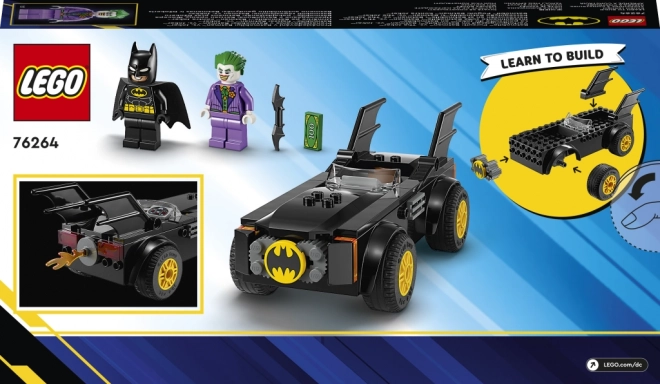 Batman és Joker Batmobilos Üldözése Lego Készlet