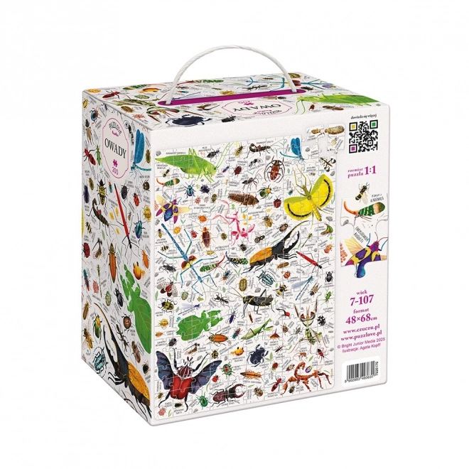 Puzzle Puzzlove rovarok 200 darab
