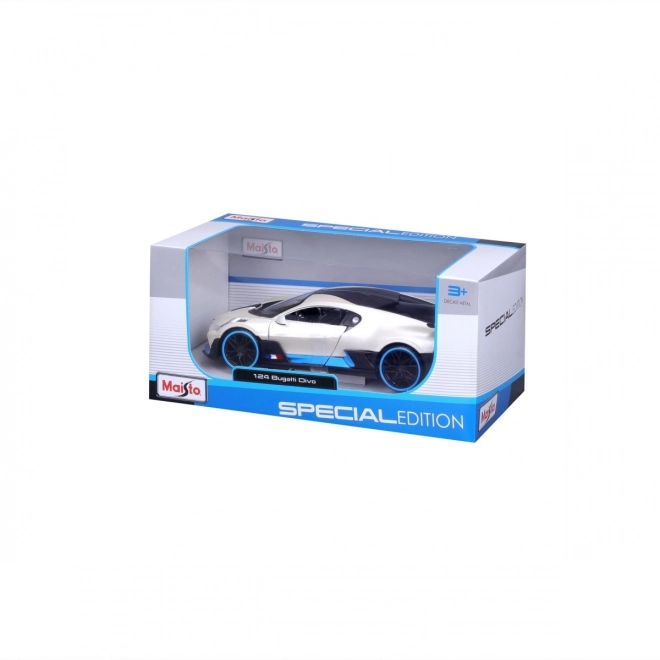 Bugatti Divo kompozit modell 1/24 - fehér