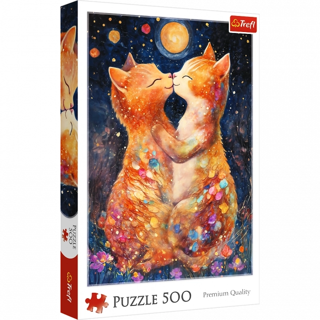 500 darabos puzzle – csók holdfényben Trefl