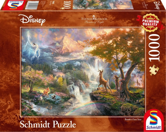 Bambi: Első Év 1000 Darabos Puzzle - Disney