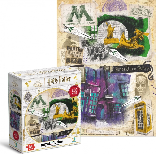 Harry Potter Mágiaügyi Minisztérium puzzle 450 darabos