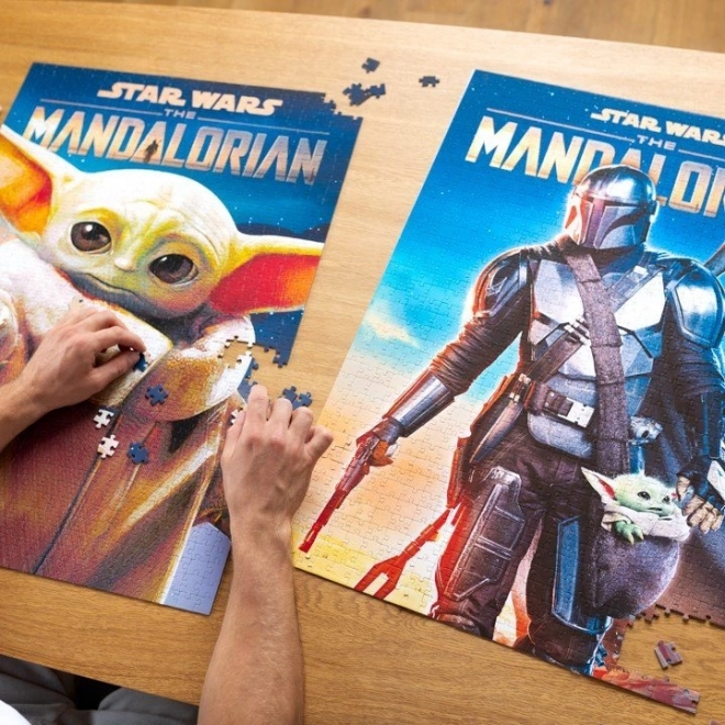 Star Wars Mandalorian 1000 darabos puzzle