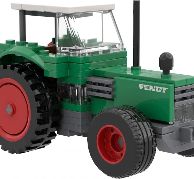 Építőkészlet BRIXIES Plus Történelmi Traktor Fendt Farmer 105S