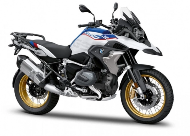 Modell Motor BMW R1250 GS 1/12
