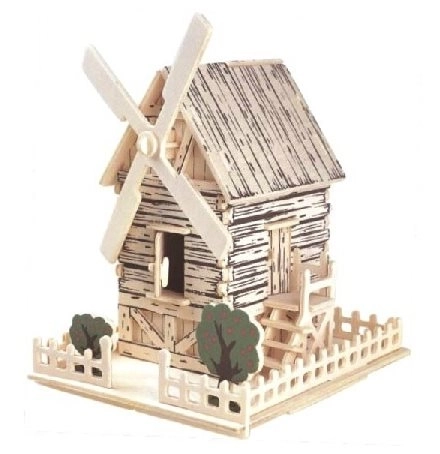 Woodcraft 3D fa puzzle Sydney torony