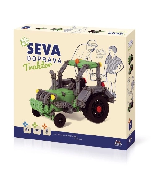 Seva közlekedés - traktor építőkészlet