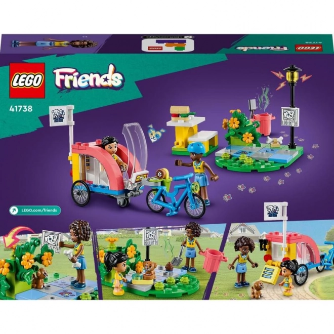 Kutya mentő bicikli – LEGO Friends