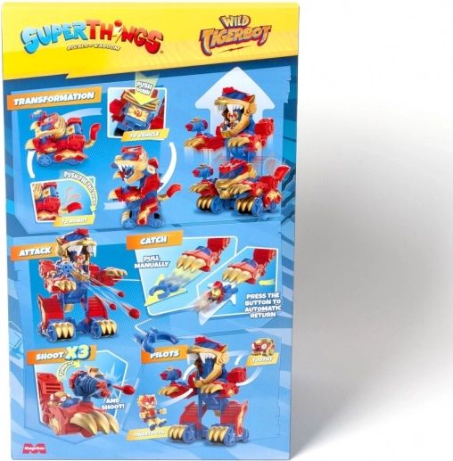 Játszókészlet SuperThings Wild Tigerbot