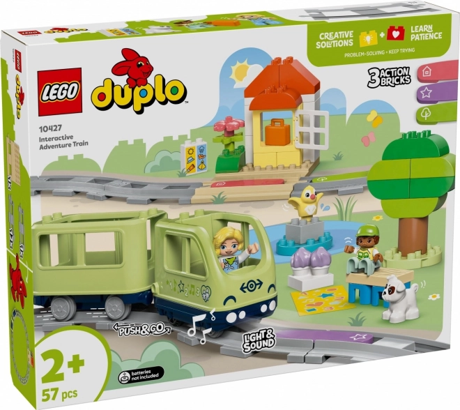 Interaktív Vonatos Kaland - LEGO DUPLO