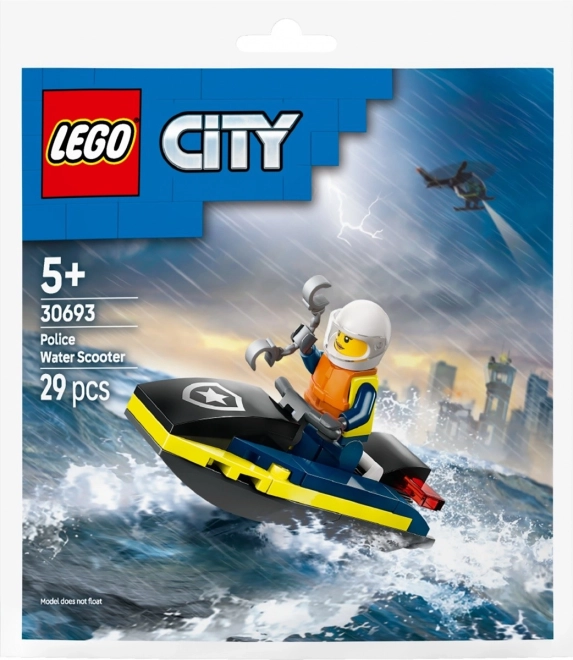 LEGOae City 30693 Rendőrségi vízi robogó