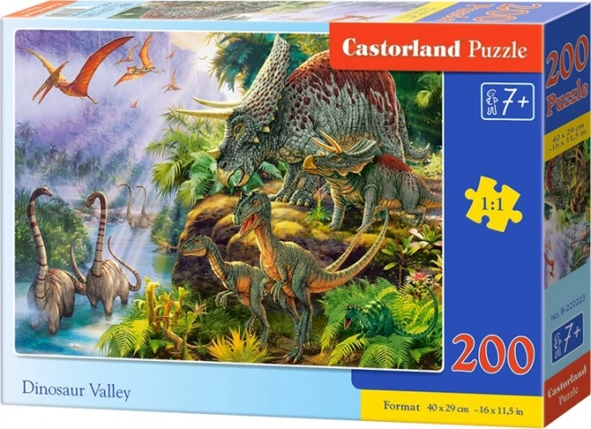 Dinoszaurusz Völgy 200 darabos puzzle