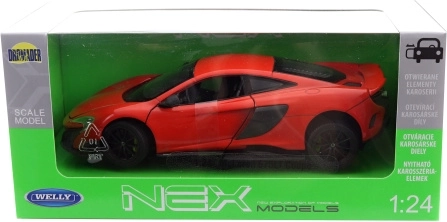 McLaren 675LT kupé modell 1:24