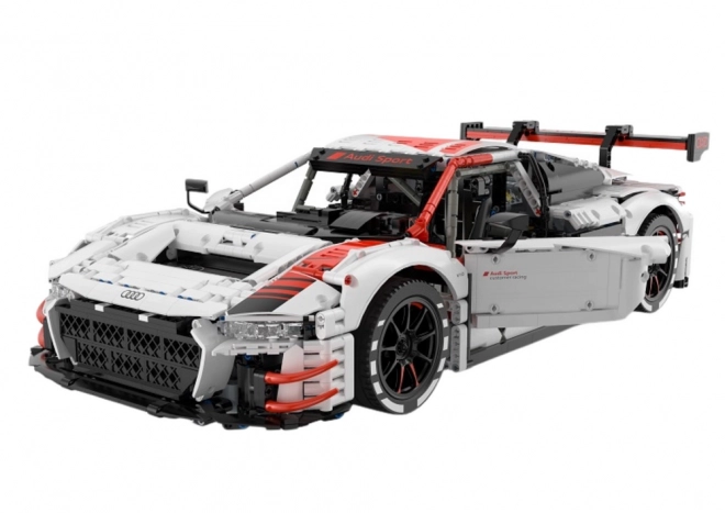 Építő Készlet RC Autó Audi R8 GT3 Rastar Fehér