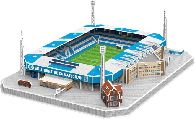 3D puzzle de vijverberg stadion