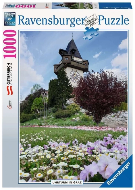 Uhrturm Graz Ravensburger 1000 darabos puzzle