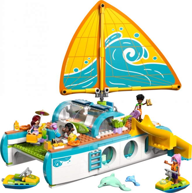 LEGO Friends Kalandok a jachton