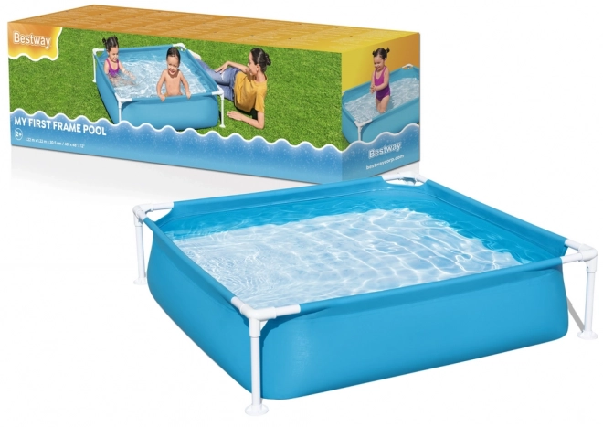 Gyerek kerti medence 122 cm x 122 cm x 30 cm Bestway 56217