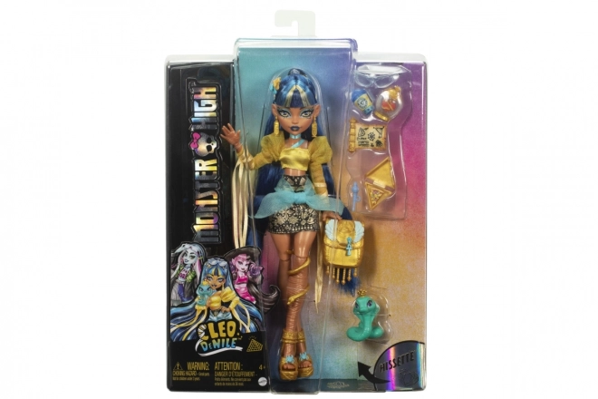 Barbie Monster High Cleo De Nile baba kiegészítőkkel