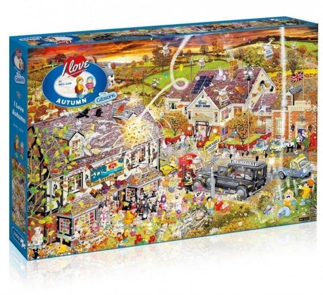 Szeretem az őszt 1000 darabos puzzle