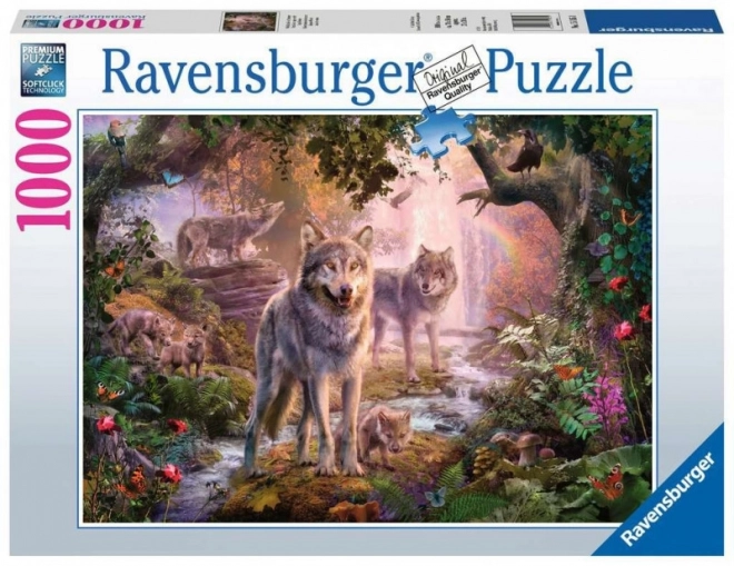 Ravensburger nyári farkasok puzzle - 1000 darabos