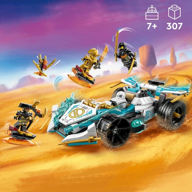 Lego Ninjago Zane Sárkányereje Spirálversenyautó