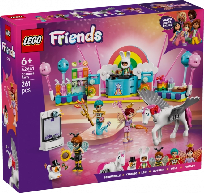 LEGO Friends Jelmezes buli egyszarvúval és tündérrel